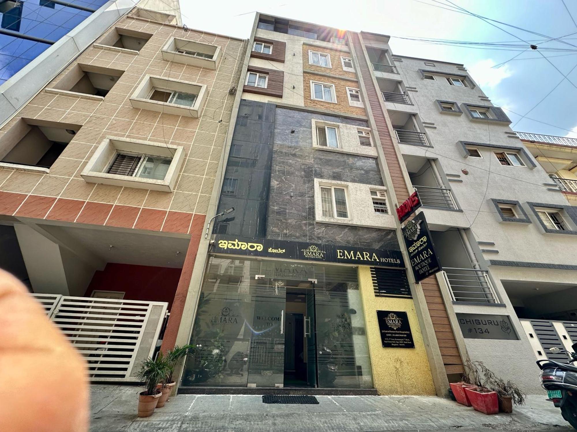 Hotel O Emara Boutique Hotel Nearby Koramangala Forum Mall Бангалор Экстерьер фото